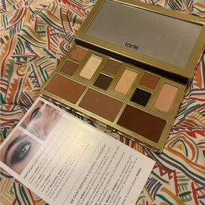 Tarte Brown and Cream Eyeshadow Palette Luxurious Compact